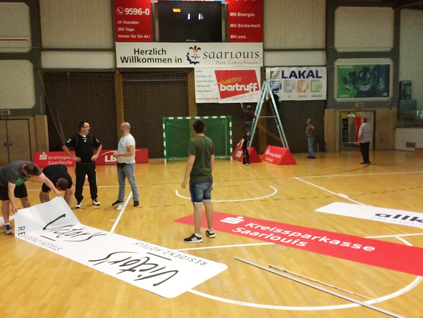 Halle ist bereit